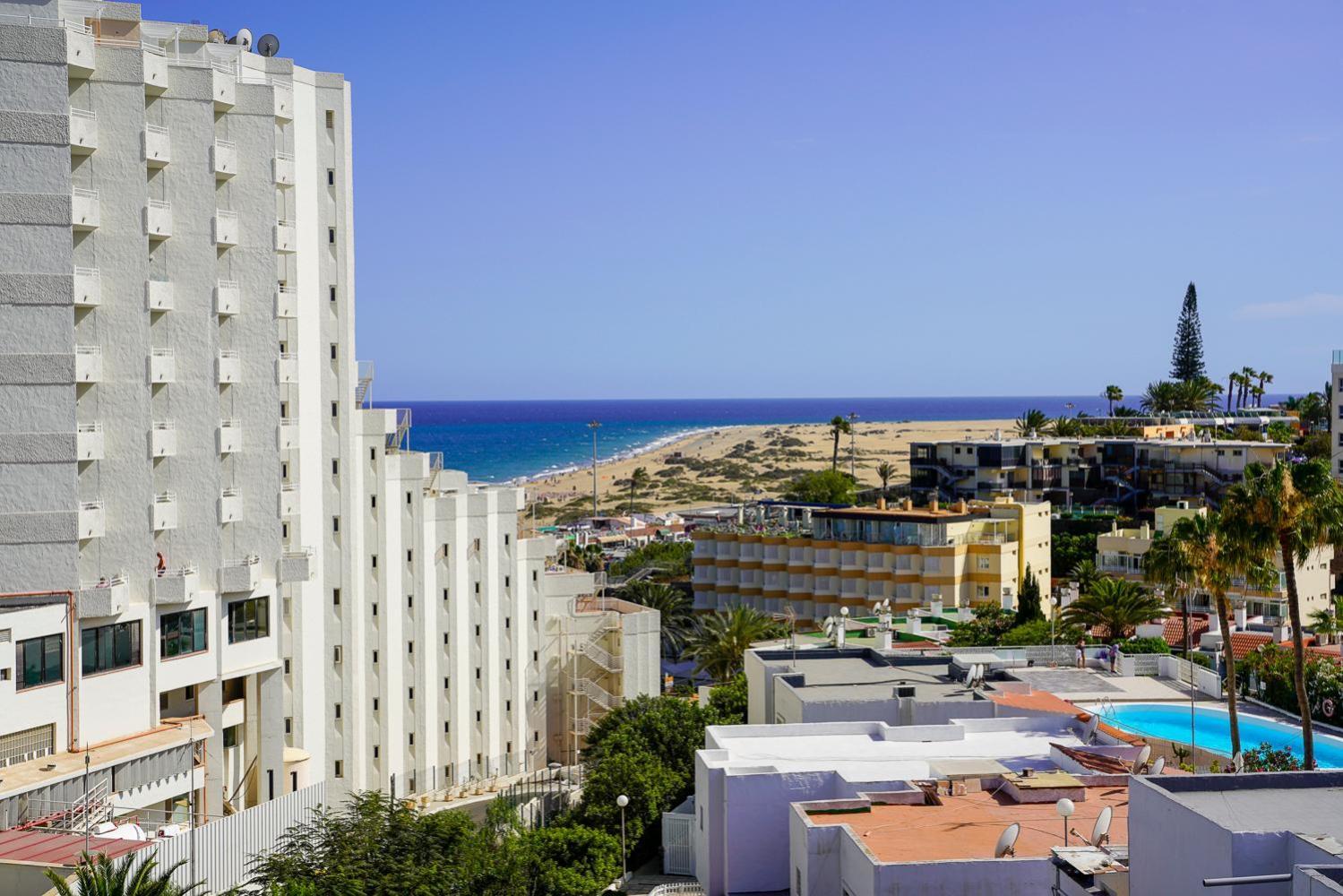 Stylish Apartment With Stunning Sea View. 马斯帕洛马斯 外观 照片